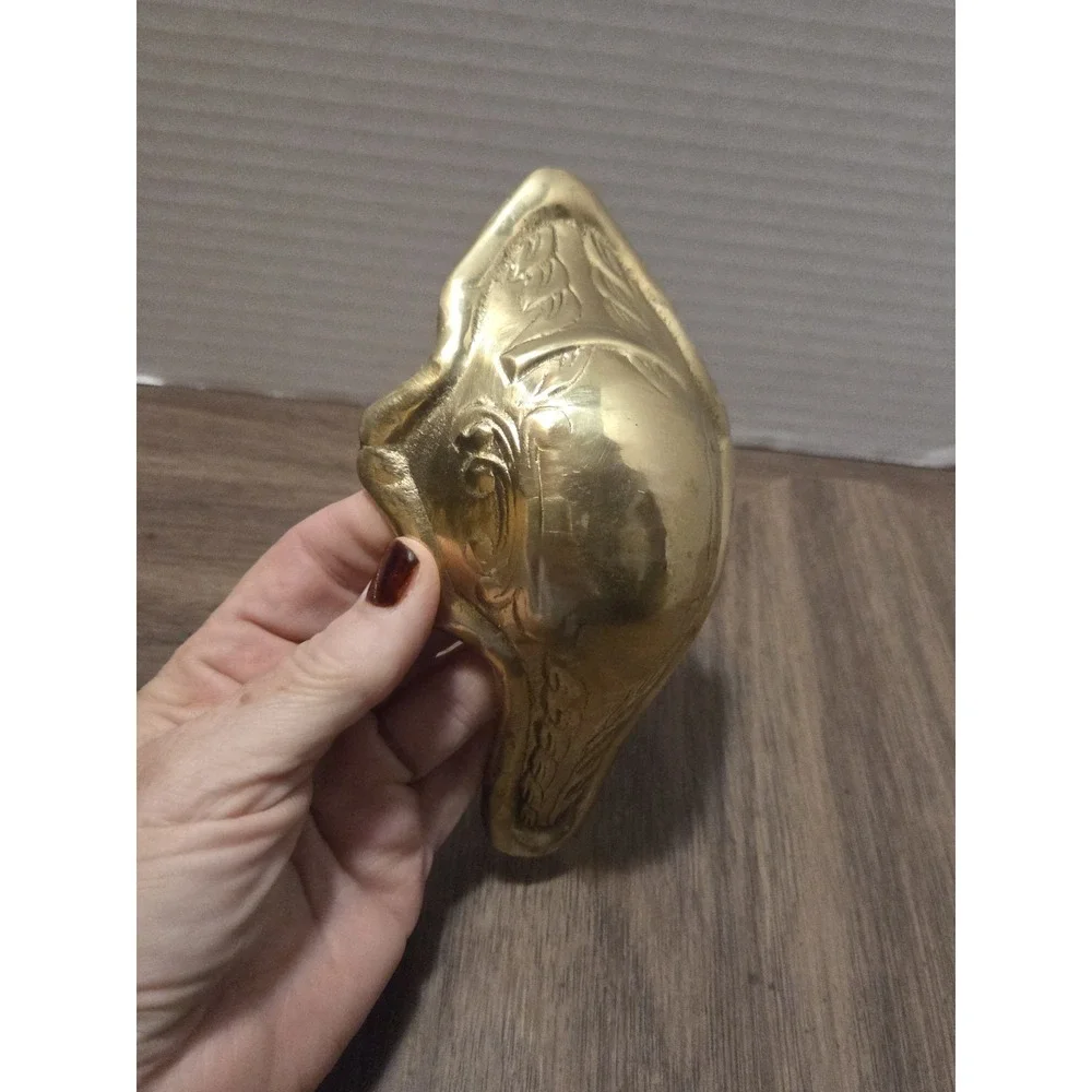 vintage brass spoon rest, regal, steampunk, elegant